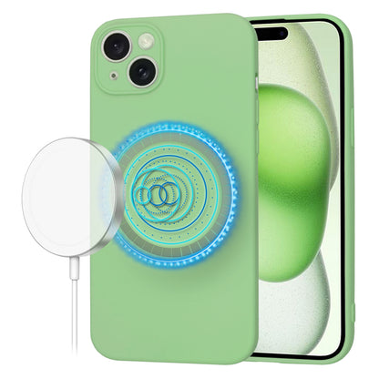 Etui MagSafe do Apple iPhone 15 Plus, Techsuit, SoftFlex, Jasnozielony