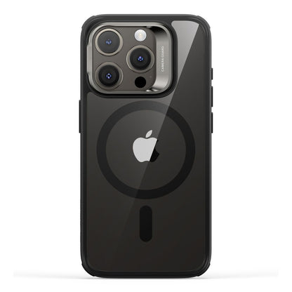 MagSafe Case for Apple iPhone 15 Pro, ESR, Classic Hybrid Kickstand, Transparent Black