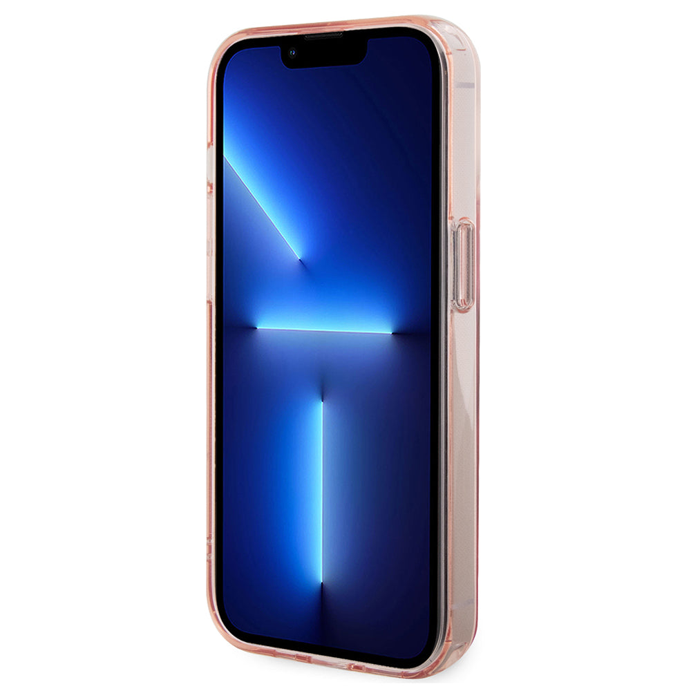 MagSafe Case for Apple iPhone 15 Pro, Karl Lagerfeld, Ring Stand Choupette's Head, Pink