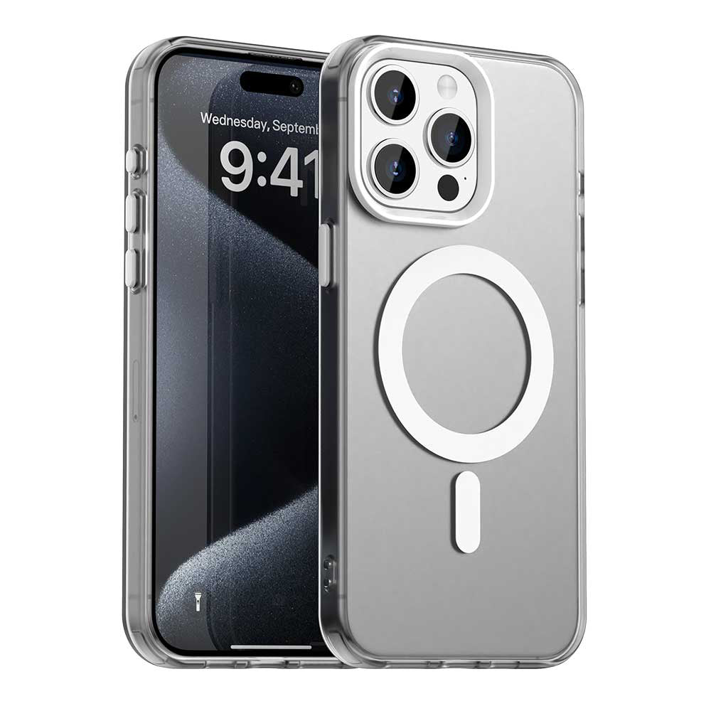 Etui MagSafe do Apple iPhone 15 Pro Max, Techsuit, CandyCase, Białe