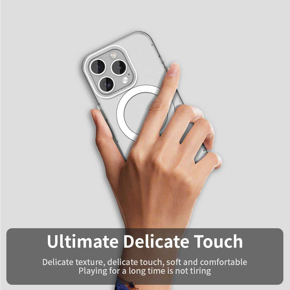 Etui MagSafe do Apple iPhone 15 Pro Max, Techsuit, CandyCase, Białe