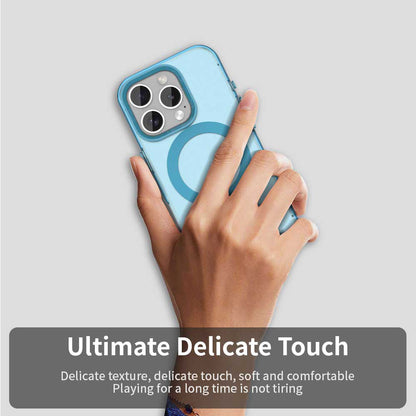 Etui MagSafe do Apple iPhone 15 Pro Max, Techsuit, CandyCase, Niebieskie