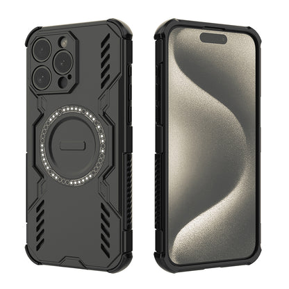 Etui MagSafe do Apple iPhone 15 Pro, Techsuit, ArmorMag, czarne
