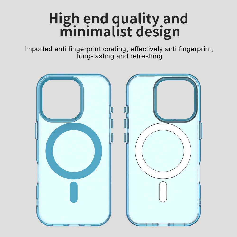 Etui MagSafe do Apple iPhone 15 Pro, Techsuit, CandyCase, Niebieskie