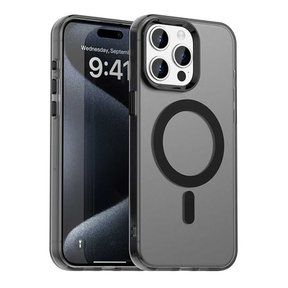Etui MagSafe do Apple iPhone 15 Pro, Techsuit, CandyCase, Czarny