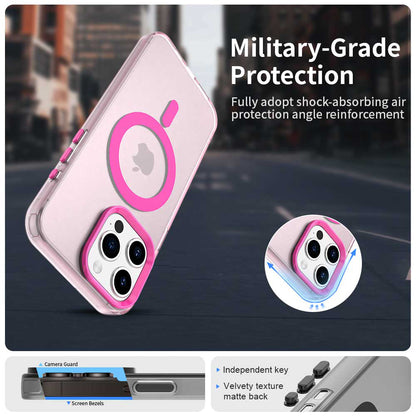 Etui MagSafe do Apple iPhone 15 Pro, Techsuit, CandyCase, Różowe