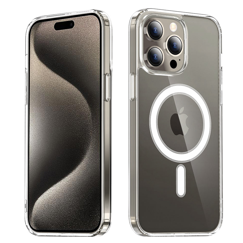 Etui MagSafe do Apple iPhone 15 Pro, Techsuit, Pro, Przezroczyste