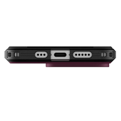 MagSafe Case for Apple iPhone 15 Pro, Urban Armor Gear, Civilian, Burgundy