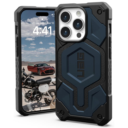 Etui MagSafe do Apple iPhone 15 Pro, Urban Armor Gear, Monarch Pro, Granatowe