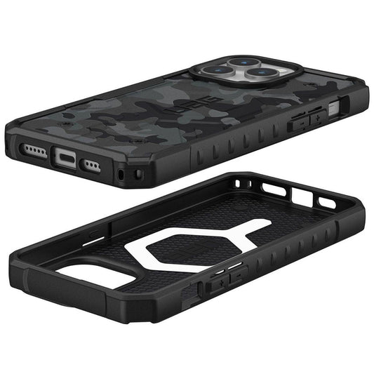 Etui MagSafe do Apple iPhone 15 Pro, Urban Armor Gear, Pathfinder SE Midnight Camo, Kamuflaż