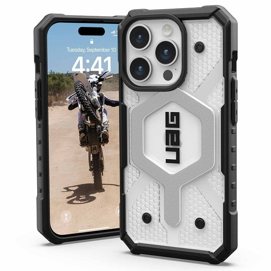 Etui MagSafe dla Apple iPhone 15 Pro, Urban Armor Gear, Pathfinder, Przezroczyste