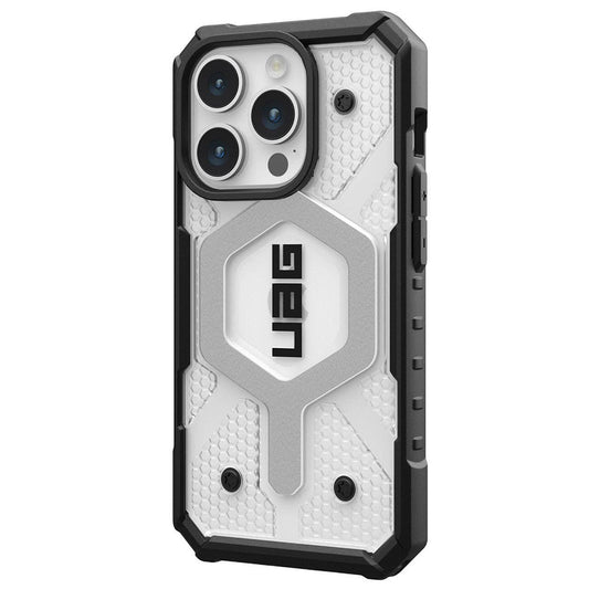 MagSafe Case for Apple iPhone 15 Pro, Urban Armor Gear, Pathfinder, Transparent