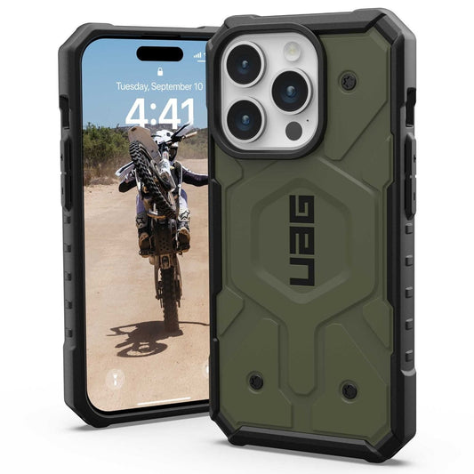 Etui MagSafe do Apple iPhone 15 Pro, Urban Armor Gear, Pathfinder, Zielony