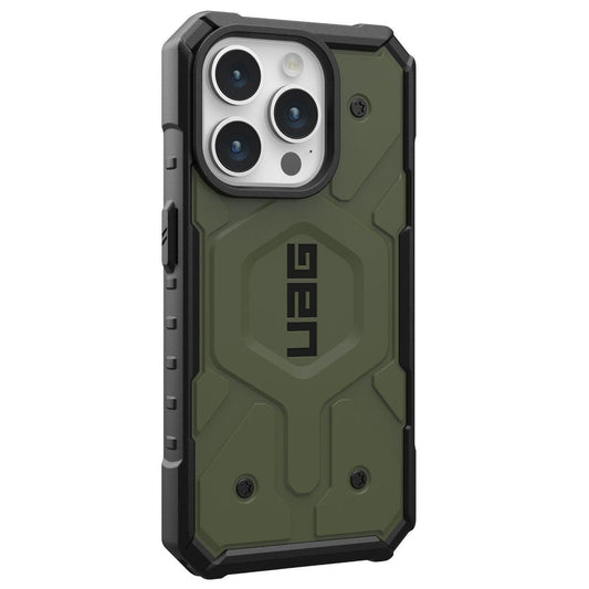 MagSafe Case for Apple iPhone 15 Pro, Urban Armor Gear, Pathfinder, Green