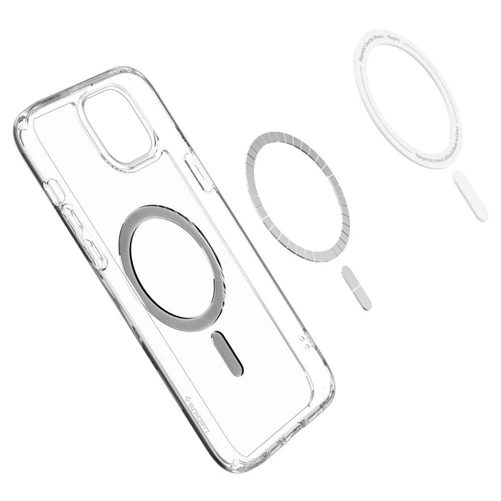 MagSafe Case for Apple iPhone 15, Spigen, Ultra Hybrid, Black ACS06803