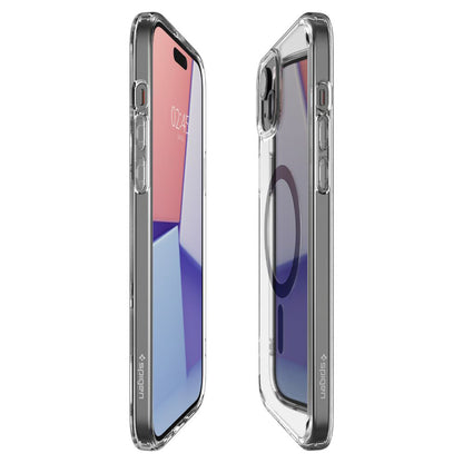 MagSafe Case for Apple iPhone 15, Spigen, Ultra Hybrid, Black ACS06803