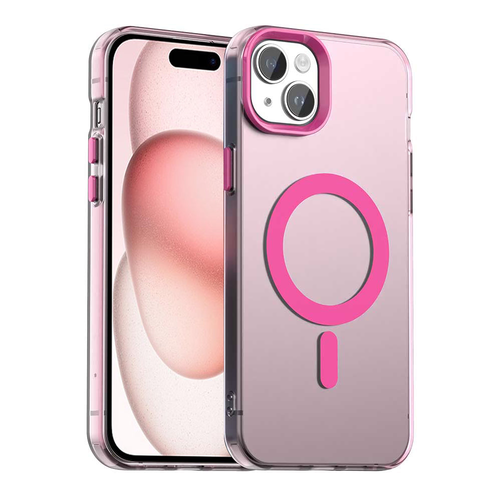 Etui MagSafe do Apple iPhone 15, Techsuit, CandyCase, Różowe