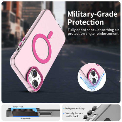 Etui MagSafe do Apple iPhone 15, Techsuit, CandyCase, Różowe