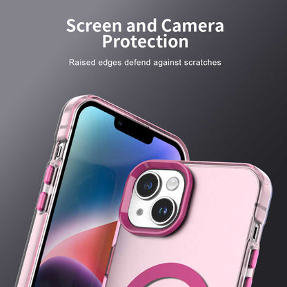 Etui MagSafe do Apple iPhone 15, Techsuit, CandyCase, Różowe