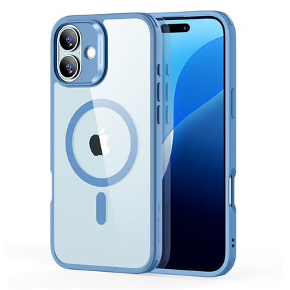 Etui MagSafe dla Apple iPhone 16, ESR, Classic Hybrid, Przezroczysty Niebieski