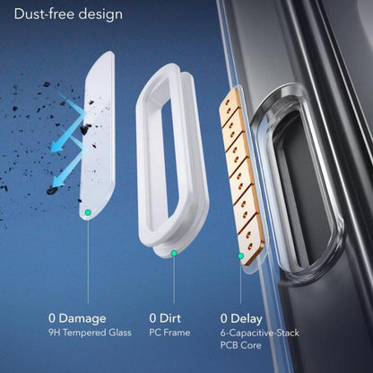 Etui MagSafe do Apple iPhone 16, ESR, Classic Hybrid Slide, Czarna Satynowa