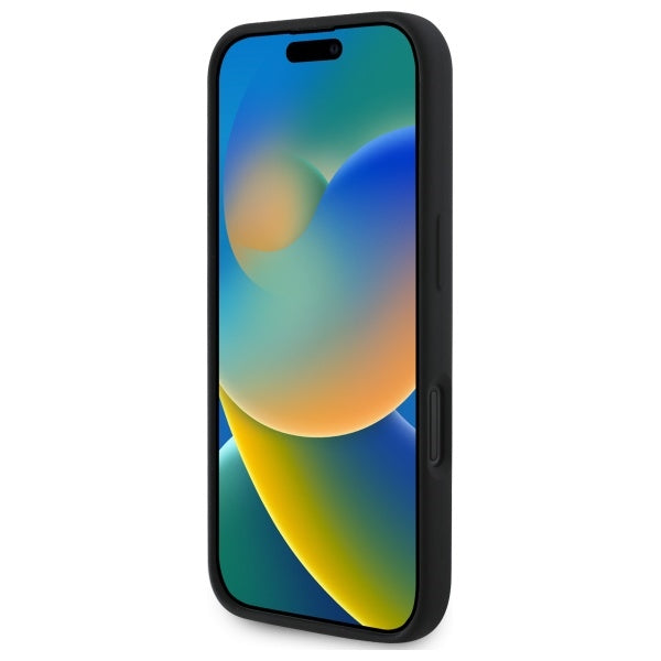 MagSafe Case for Apple iPhone 16, Karl Lagerfeld, Silicone Karl & Choupette's Heads, Black