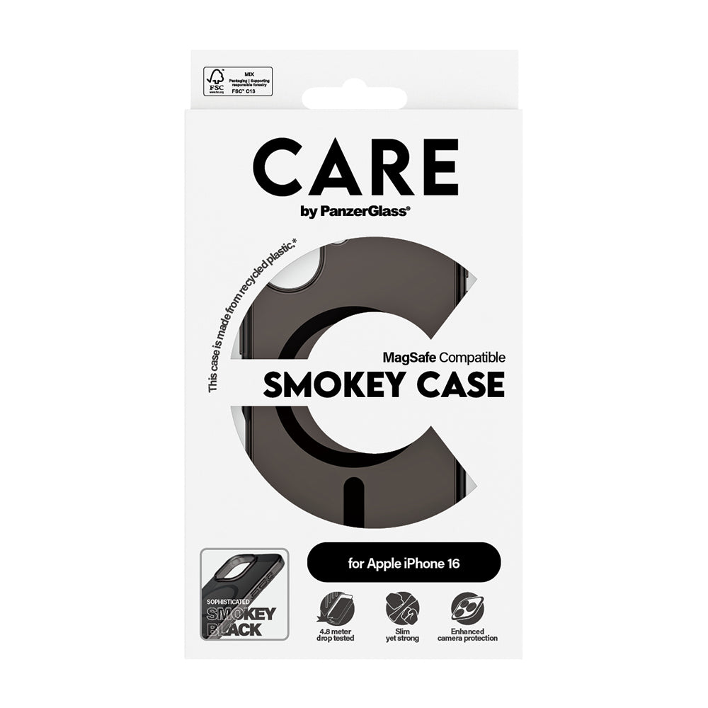 Etui MagSafe dla Apple iPhone 16, PanzerGlass, Care Urban Combat, Czarne