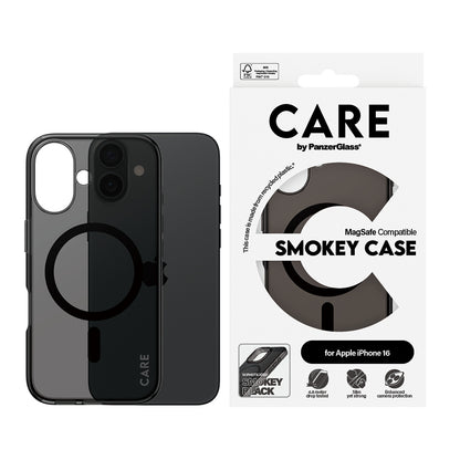 Etui MagSafe dla Apple iPhone 16, PanzerGlass, Care Urban Combat, Czarne