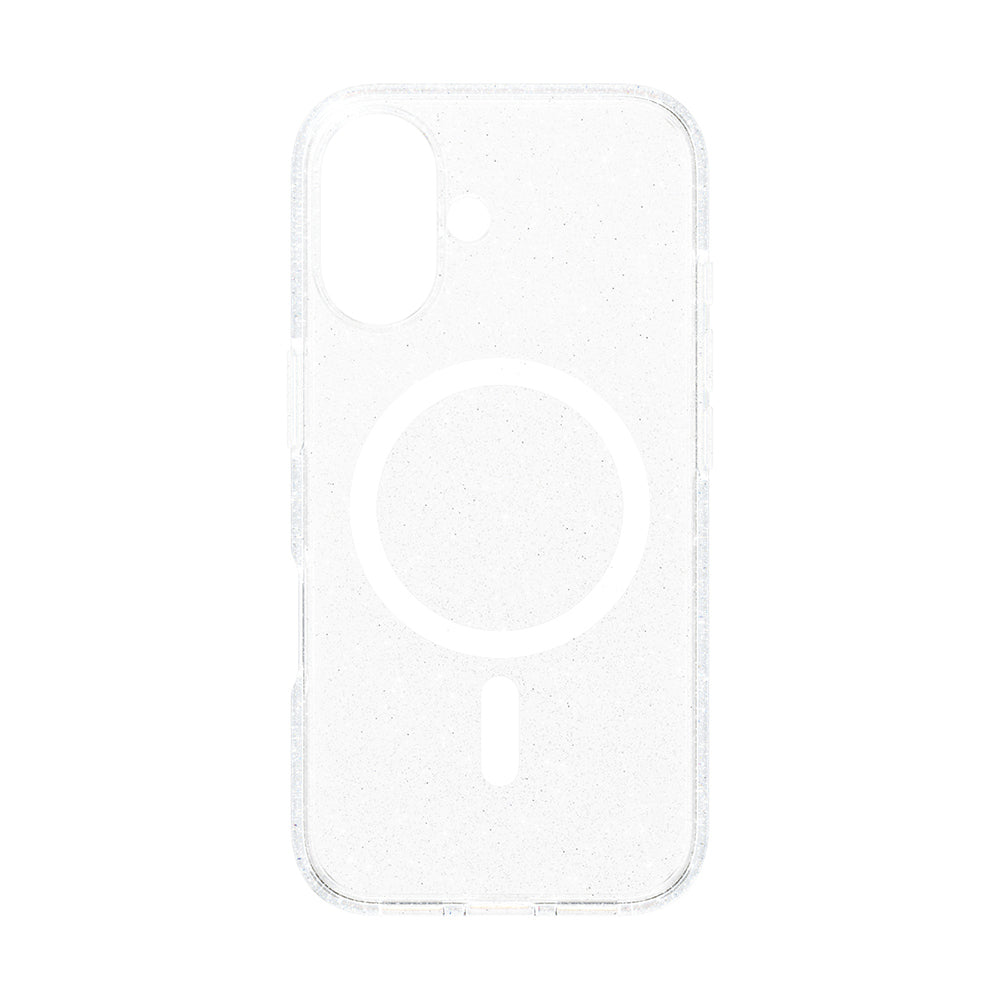 Etui MagSafe dla Apple iPhone 16, PanzerGlass, Care Urban Combat Star Lit, Przezroczyste Białe