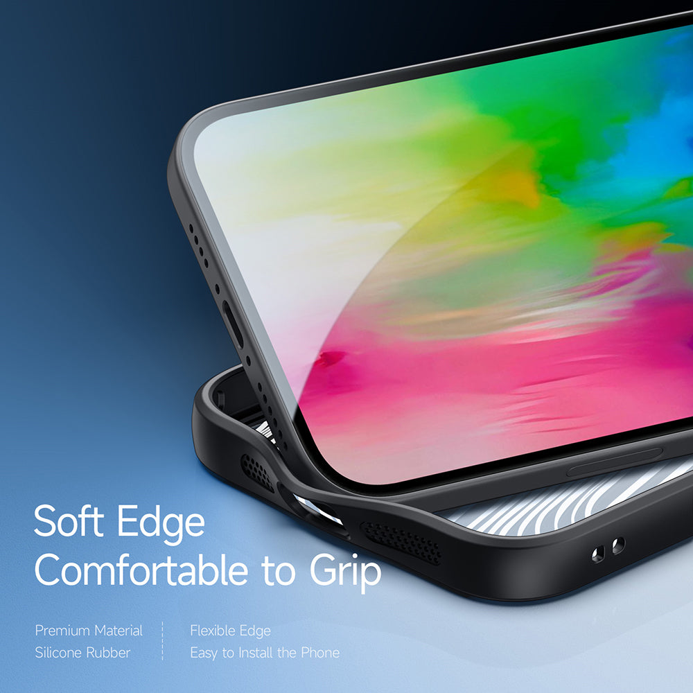 Etui MagSafe do Apple iPhone 16 Plus, DUX DUCIS, Aimo Stand, czarne