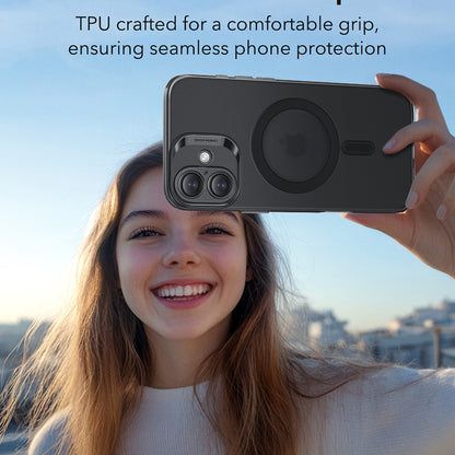 Etui MagSafe dla Apple iPhone 16 Plus, ESR, Zero, Czarne Satynowe