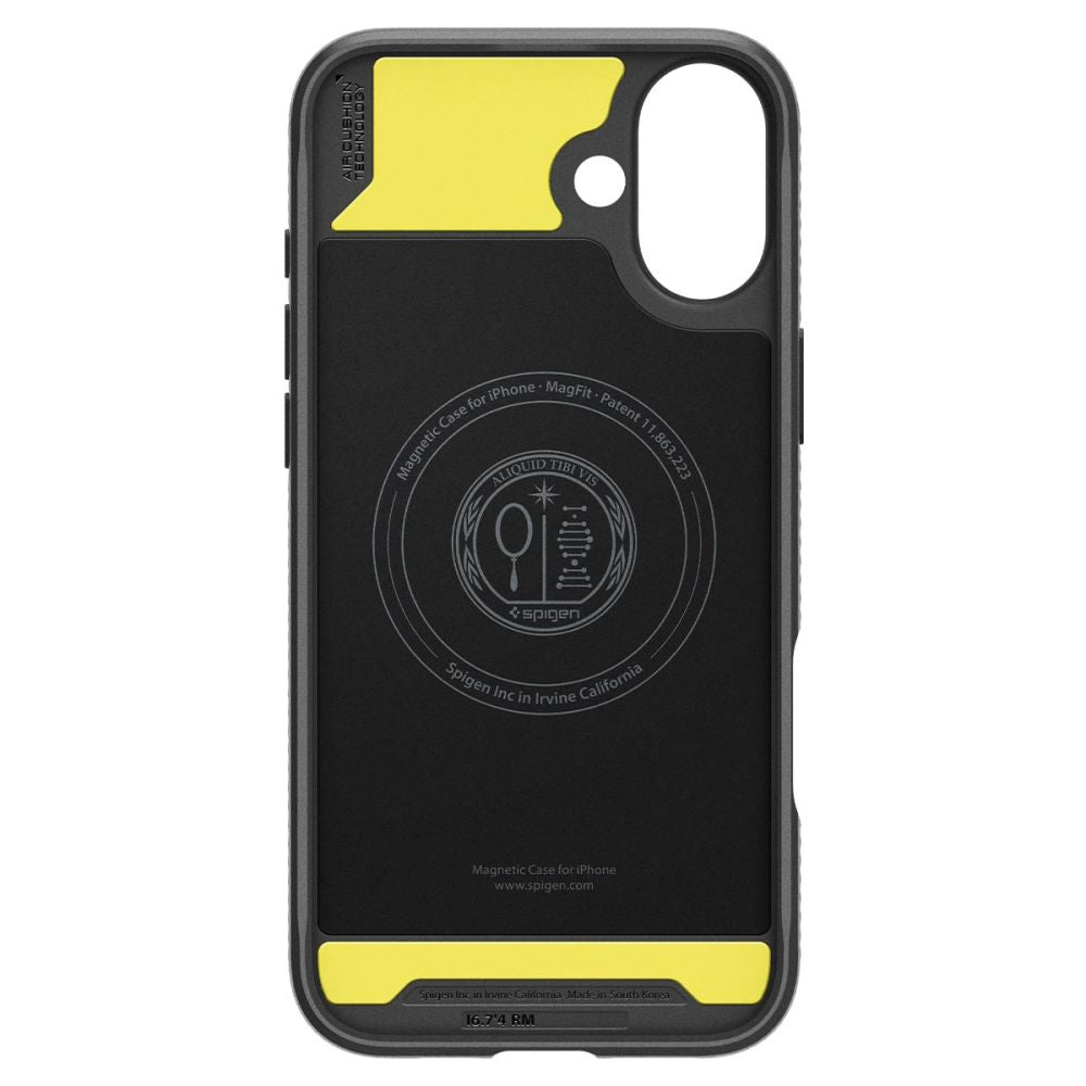 Etui MagSafe dla Apple iPhone 16 Plus, Spigen, Rugged Armor, Matowe Czarne