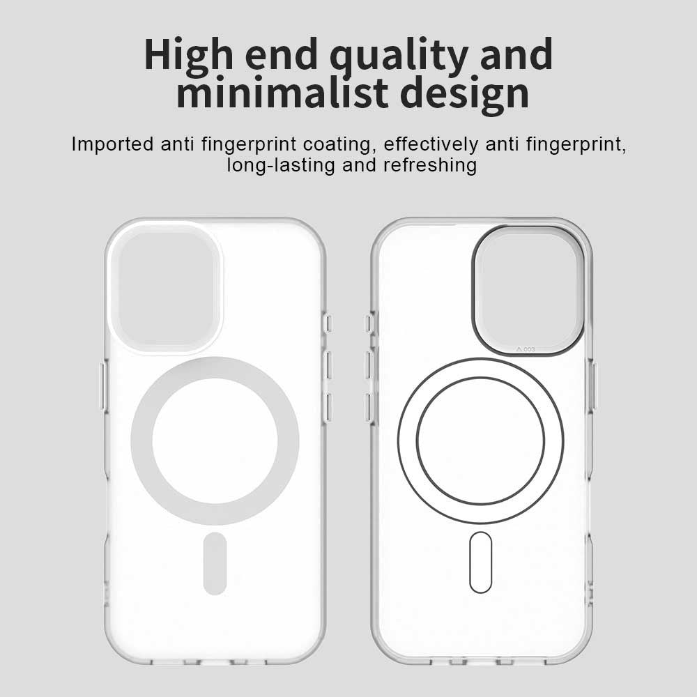 MagSafe Case for Apple iPhone 16 Plus, Techsuit, CandyCase, White