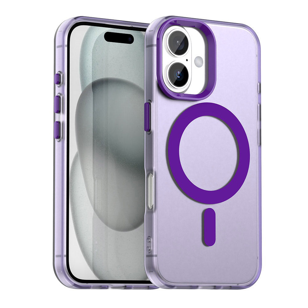 Etui MagSafe do Apple iPhone 16 Plus, Techsuit, CandyCase, Fioletowy