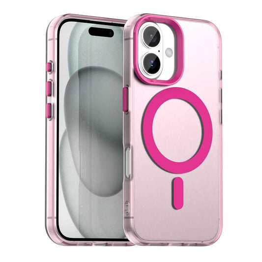 Etui MagSafe do Apple iPhone 16 Plus, Techsuit, CandyCase, różowy