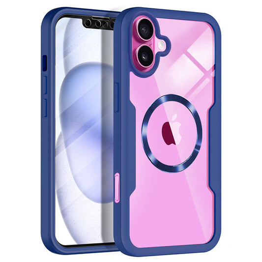 Etui MagSafe do Apple iPhone 16 Plus, Techsuit, ColorVerse 360, Niebieskie