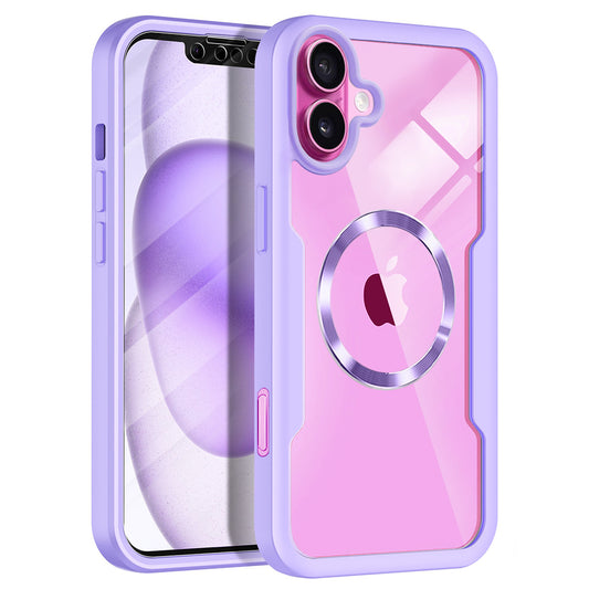 Etui MagSafe do Apple iPhone 16 Plus, Techsuit, ColorVerse 360, Fioletowe