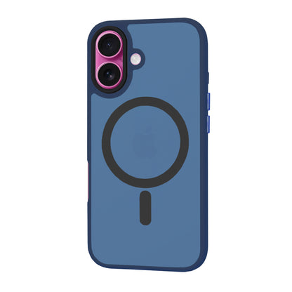 Etui MagSafe do Apple iPhone 16 Plus, Techsuit, HaloFrost, Granatowe
