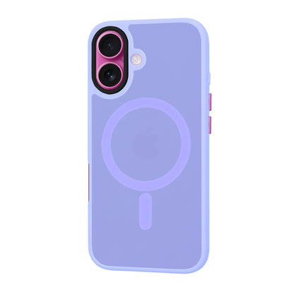 Etui MagSafe do Apple iPhone 16 Plus, Techsuit, HaloFrost, Jasny Fiolet