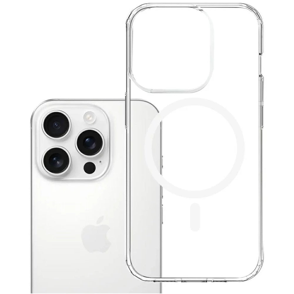 Etui MagSafe dla Apple iPhone 16 Pro Max, 3MK, Armor MagCase, Przezroczyste