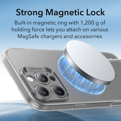 Etui MagSafe dla Apple iPhone 16 Pro Max, ESR, Zero, Satynowy Szary