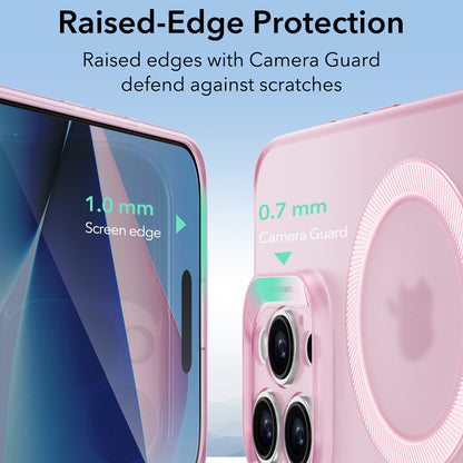 Etui MagSafe dla Apple iPhone 16 Pro Max, ESR, Zero, Róż Satynowy