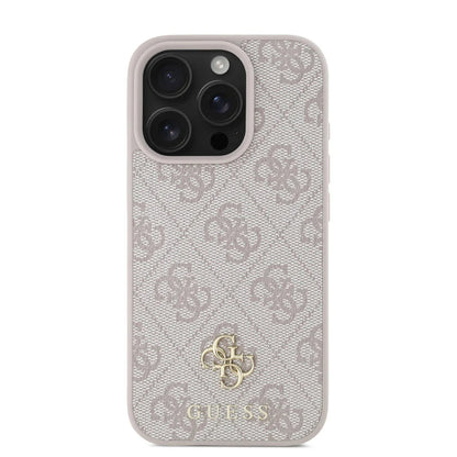 Etui MagSafe dla Apple iPhone 16 Pro Max, Guess, 4G Classic, Różowy