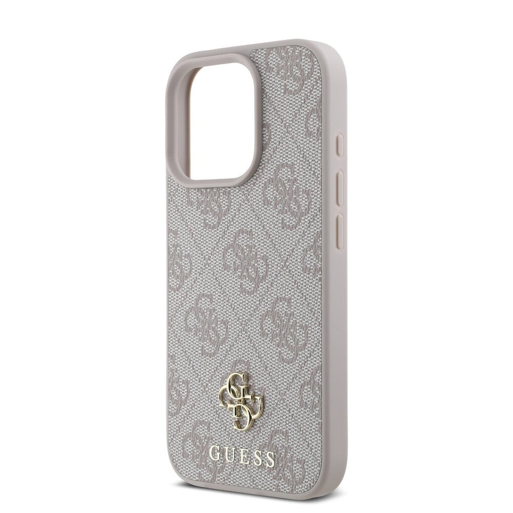 Etui MagSafe dla Apple iPhone 16 Pro Max, Guess, 4G Classic, Różowy