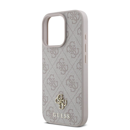 Etui MagSafe dla Apple iPhone 16 Pro Max, Guess, 4G Classic, Różowy