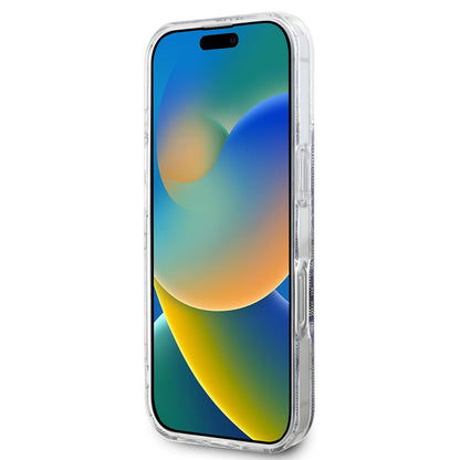 MagSafe Case for Apple iPhone 16 Pro Max, Guess, IML 4G, Blue