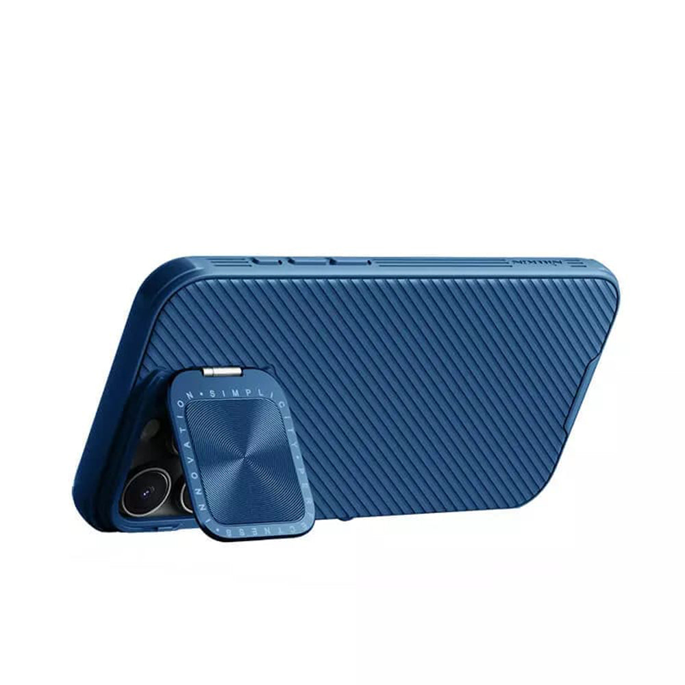 Etui MagSafe do Apple iPhone 16 Pro Max, Nillkin, CamShield Prop, Niebieskie