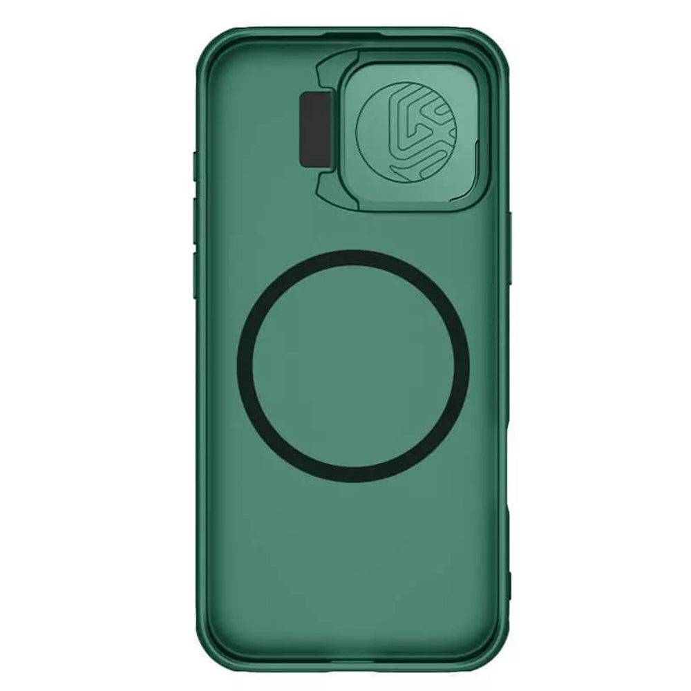 Etui MagSafe do Apple iPhone 16 Pro Max, Nillkin, CamShield Prop, Zielony