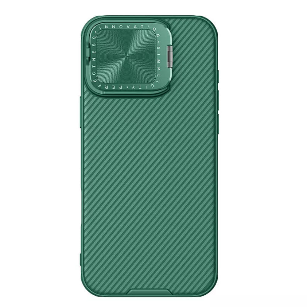 Etui MagSafe do Apple iPhone 16 Pro Max, Nillkin, CamShield Prop, Zielony