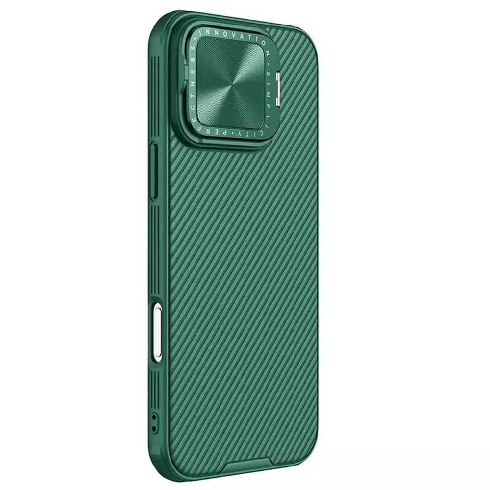 Etui MagSafe do Apple iPhone 16 Pro Max, Nillkin, CamShield Prop, Zielony